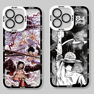 เคสโทรศัพท์ Huawei P40 Lite Nova 5T Angel Eyes One Piece Luffy ใส เท่ ซิลิโคน การ์ตูน ป้องกันการตก สร้างสรรค์ TPU ใส ป้องกันเต็มรูปแบบ กล้อง เคสป้องกัน