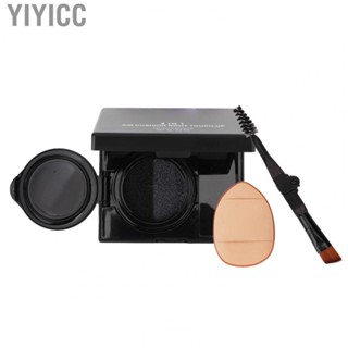 Yiyicc Hairline Shadow  Dual Color Hairline  Sweatproof 0.2oz with  Puff for Home for Men