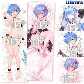 Dakimakura ปลอกหมอน ลายการ์ตูนอนิเมะ RE:ZERO Rem Re:Life in a different world from zero Game ปลอกหมอนบอดี้ ปลอกหมอน ทําเอง