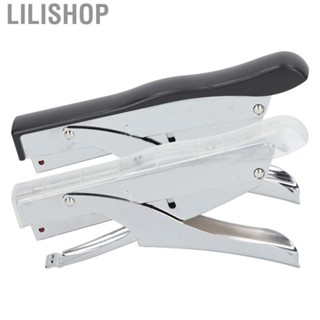 Lilishop Hand Held Stapler  Desktop Stapler Frosted Surfaces  for Office