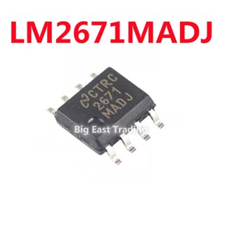 ชิปสวิตช์ควบคุม IC LM2671MX-ADJ 2671MADJ SOIC-8 2 ชิ้น