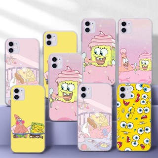 133u เคสโทรศัพท์มือถือใส TPU แบบนิ่ม ลายสพันจ์บ็อบ และ Piestar สําหรับ Samsung A21S A22 A22S A30S A32 A40S M30 A42 A5 A50 A50S