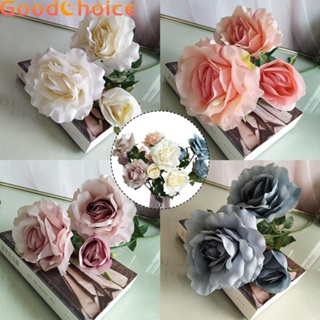 【Good】Artificial Flowers Proms Environmentally Friendly Materials Six Petals【Ready Stock】