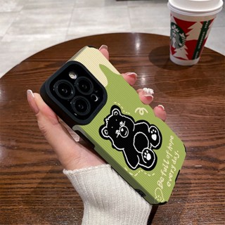 เคสโทรศัพท์มือถือหนัง TPU ซิลิโคนนิ่ม ปิดด้านหลัง ลายหมีน่ารัก สําหรับ Xiaomi 13 Ultra 12T 12 11 Lite 10T POCO F5 F2 F3 F4 X3 GT M3 M4 Redmi 12C 10A 9C Note 10 12 Pro Plus | Zd B006