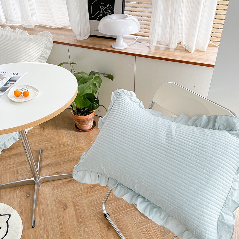 ปลอกหมอน ผ้าฝ้ายแท้ แบบหนา 48x74 ซม. สไตล์เกาหลี 40 ชิ้น - รูปที่ 5