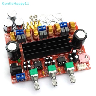 Gentlehappy Xh-M139 บอร์ดขยายเสียงดิจิทัล 2.1 แรงดันไฟฟ้ากว้าง 12V-24V Tpa3116D2 2 * 50W+100W