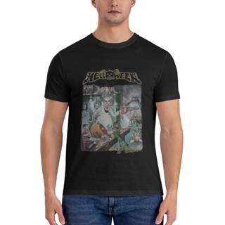 เสื้อยืด พิมพ์ลาย Helloween Dr Metal Stein Power คุณภาพดี