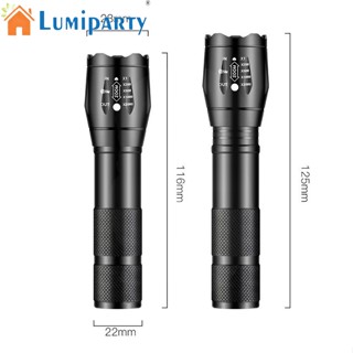 Lumiparty A100 ไฟฉาย Led อเนกประสงค์ ชาร์จ Usb อลูมิเนียมอัลลอยด์ สําหรับตั้งแคมป์กลางแจ้ง