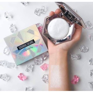 ❤️❤️ ซีเวียน่า ไดม่อนด์ ไฮไลท์ พาวเดอร์ ไฮไลท์ฉ่ำวาว เนื้อดินน้ำมัน Sivanna Colors Ultra Diamond Highlight 10 กรัม