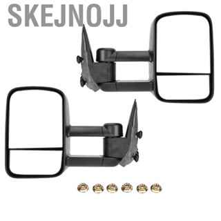 Skejnojj 2pcs/set Power Heated Towing Mirrors Fit for Chevy Silverado GMC Sierra 1999-2002 GM1320411