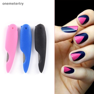 Onem 1 ชิ้น พับ สเตนเลส โลหะ เล็บมือ เล็บเท้า ใหม่ เครื่องมือตะไบเล็บมือ n