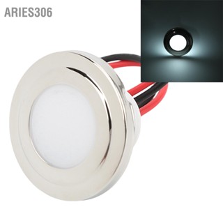 Aries306 ไฟ LED ขั้นบันได IP66 กันน้ำรอบ 1.8 นิ้วแสงสีขาวเย็นสำหรับทางเดินภายในเรือเดินทะเล