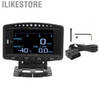 Ilikestore HUD Display  2.8in TFT Screen Adjustable Backlight Scan Tool OBD2 Gauge Tachometer  for Vehicle