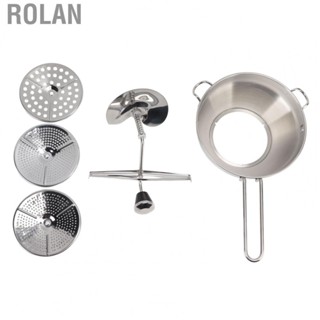 Rolan Stainless Steel  Mill Kitchen Mill With 3 Grinding Milling Discs