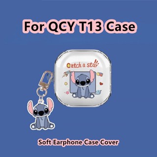 【Trend Front】เคสหูฟัง แบบนิ่ม ลายการ์ตูนอนิเมะ สําหรับ QCY T13 QCY T13