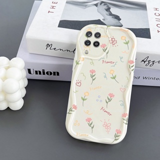 Ybd เคสโทรศัพท์มือถือ ซิลิโคนนุ่ม ลายคลื่นน่ารัก สําหรับ Samsung Galaxy A12 4G 5G A12 Nacho A12S M12 F12