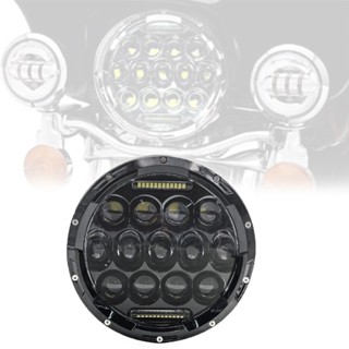 ไฟหน้า LED 23 ซม. อุปกรณ์เสริม สําหรับรถจักรยานยนต์ Harley Retro