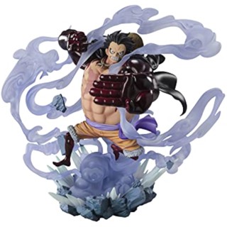 Figuarts Zero One Piece [Super Fierce Battle] ฟิกเกอร์ Monkey D. Luffy -Gear 4 Director Mijin Monster Battle -Apvc ขนาด 210 มม.