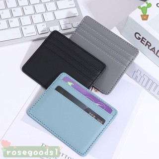 Rosegoods1 กระเป๋าสตางค์ กระเป๋าใส่เหรียญ ใส่บัตรประจําตัวประชาชน แบบบาง