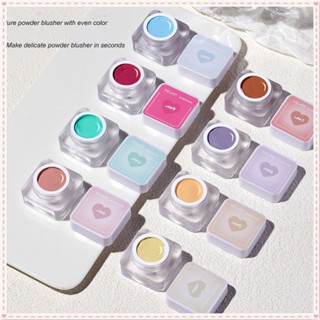 Xeijayi Nail Art Clapping Glue Summer Gradual Powder Blusher Free Wash Color Painting Semi Solid Pat Phototherapy Gel Manicure For Nail Shop 8g JOYFEEL