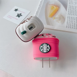 เคสซิลิโคน ป้องกันสายชาร์จ 18W 20W สําหรับ iPhone 14 13 12 11 xs Pro Max 4 ชิ้น ต่อชุด
