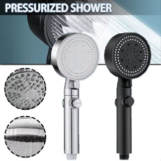 New Pressurized Shower Five-gear Shower Head Household Hand-held Shower Head