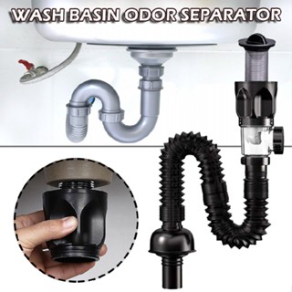 New 1pc Telescopic Deodorant Drain Pipe Under Sink Wash Basin Pipe Connector