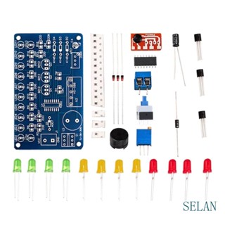 Selan ชุดบอร์ดวงจรไฟฟ้า PCB สําหรับฝึกบัดกรี DIY