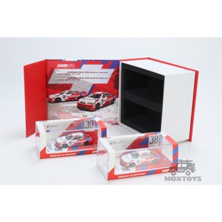 Inno64 1:64 TOYOTA CORONA EXIV #38 &amp; #39 CERUMO JTCC 1995 ชุดรถสองคัน