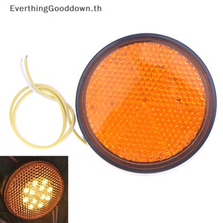 Ever ไฟเบรก LED 12V SMD ทรงกลม สะท้อนแสง อุปกรณ์เสริม สําหรับตกแต่งรถยนต์ รถบรรทุก รถจักรยานยนต์