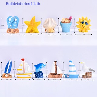 Buildvictories11 ปลาดาว ปลาโลมาเรซิ่น อุปกรณ์เสริม สําหรับตกแต่งตู้ปลา เซิร์ฟบอร์ด