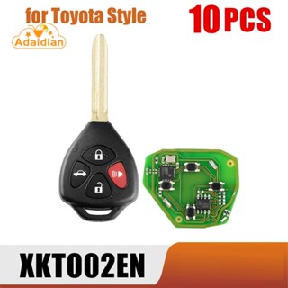 รีโมตกุญแจ 4 ปุ่ม สําหรับ Xhorse XKTO02EN Toyota Style VVDI Key Tool