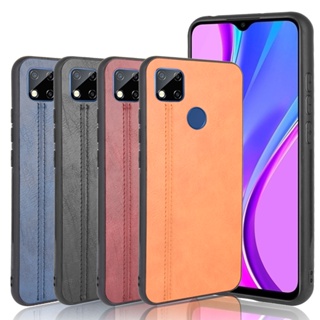 เคสโทรศัพท์มือถือ หนัง PU สไตล์นักธุรกิจ สําหรับ Redmi 9C