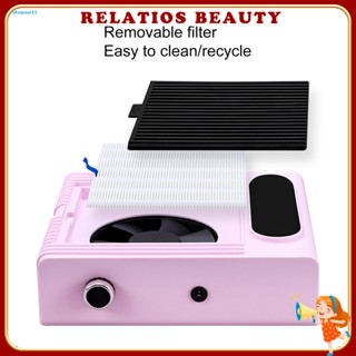 เครื่องดูดฝุ่นไฟฟ้า 80W พลังงานสูง ปรับเสียงรบกวนต่ํา ถอดออกได้ สําหรับทําความสะอาดเล็บ