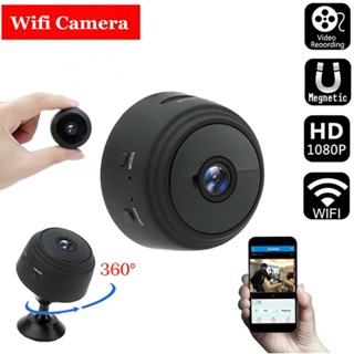  กล้องบันทึกวิดีโอไร้สาย A9 Mini WiFi HD 1080p พร้อมรีโมตคอนโทรล