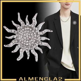 [Almencla2] เข็มกลัด เครื่องประดับ สําหรับตกแต่งเสื้อโค้ท ผ้าพันคอ กระเป๋าผู้ชาย