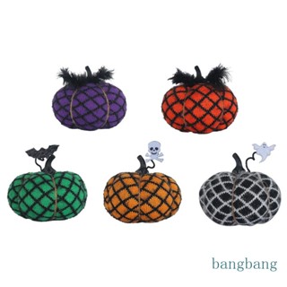 Bangb ตุ๊กตาฟักทองฮาโลวีน ตุ๊กตายัดไส้ ตุ๊กตาสัตว์ นุ่ม ของขวัญสําหรับเด็ก และตกแต่งบ้าน ตุ๊กตาฟักทอง ตุ๊กตาเสา