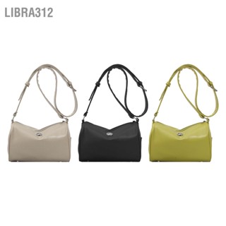  Libra312 กระเป๋าสะพายไหล่ผู้หญิงหนัง PU กันน้ำทำความสะอาดง่ายกระเป๋าช้อปปิ้งแบบสบาย ๆ สำหรับใช้ในชีวิตประจำวัน