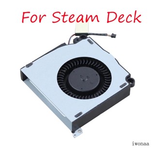 Iwo พัดลมระบายความร้อน CPU แบบเปลี่ยน สําหรับเกมคอนโซล Steam Deck BBSB0505LA-00