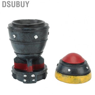 Dsubuy Nuke Bomb Storage Box Decorative Lightweight Lifelike Mini Stable Base Resin Ornament Bin for Bookshelf