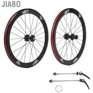 Jiabo Bike Wheel Set  Wheelset Stable Cycling Sturdy Toughness Front 2 Bearings and the Rear 4 for Mountain