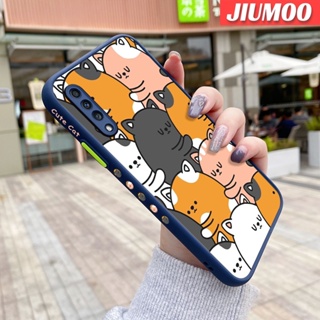 เคสโทรศัพท์มือถือ ซิลิโคนแข็ง บาง กันกระแทก ลายการ์ตูนแมวน่ารัก สําหรับ Samsung galaxy A70 A70s