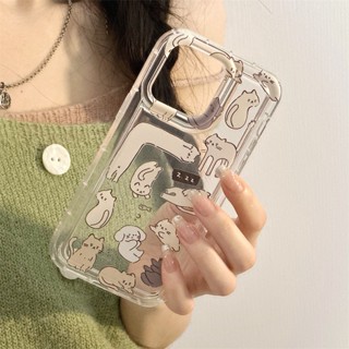 เคสโทรศัพท์มือถือ ลายการ์ตูน ดูดซับแรงกระแทก สําหรับ Apple iPhone 13 14Pro 14 13 12 11 PROMAX XS XR XSMAX SE2020 6 7 8PLUS MINI 12 11 xs78