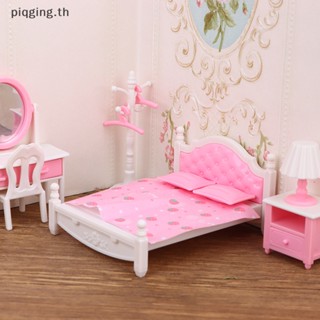 Piqging ชุดโมเดลกระจกโต๊ะเครื่องแป้งจิ๋ว 1:12 สําหรับตกแต่งบ้านตุ๊กตา
