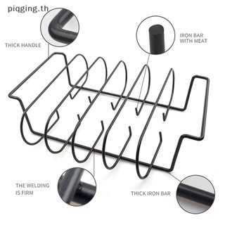 Piqging ตะแกรงสเตนเลส สีดํา สําหรับย่างบาร์บีคิว 1 ชิ้น