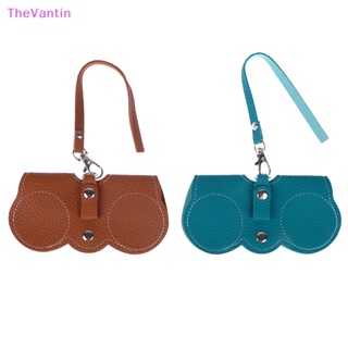 Thevantin กระเป๋าหนัง แฮนด์เมด สไตล์เรโทร สําหรับใส่แว่นตากันแดด แว่นตา 1 ชิ้น