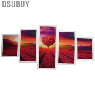 Dsubuy Nature Pictures For Wall Landscape Paintings  Inkjet 5Pcs