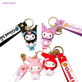 SANRIO [InterfunT] พวงกุญแจ จี้ตุ๊กตาซานริโอ้ Kuromi Melody Kawaii น่ารัก ของขวัญวันเกิด สําหรับเด็กผู้หญิง [ใหม่]