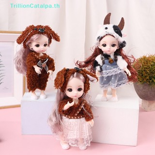 Trillioncatalpa ตุ๊กตาข้อต่อขยับได้ ขนาดมินิ 17 ซม. ของเล่นสําหรับเด็กผู้หญิง TH