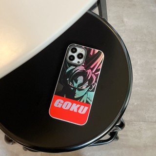 เคสซิลิโคนนิ่ม ลายดราก้อนบอล โกคู กันกระแทก สําหรับ iPhone 14 13 12 11 Pro Max XS X XR 7 8 Plus SE2